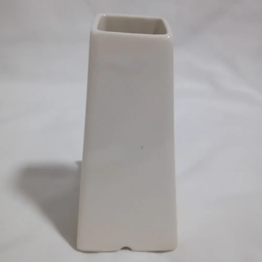 STAK Ceramic Phone Stand Vase Charger Holder Minimalist Modern Desk Organizer